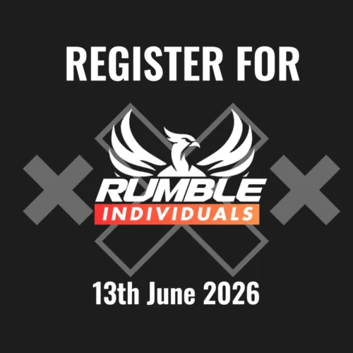 Rumble Series: Individual Edition – 13th June 2026 – Registration